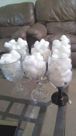 Assorted wine glasses