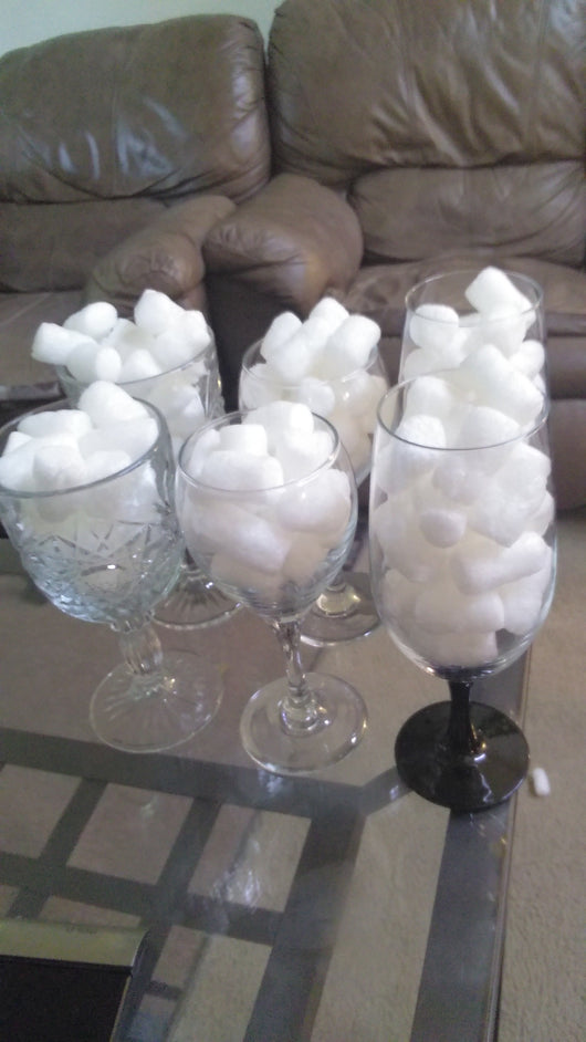Assorted wine glasses