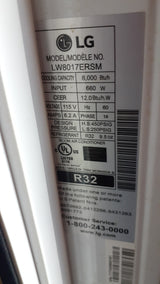 LG LW8017ERSM Smart Window Air Conditioner (Local pick up only)**